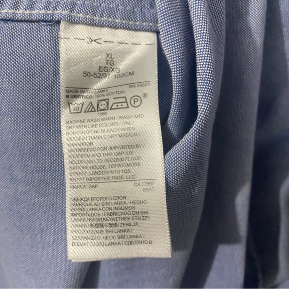 Gap button up long sleeve shirt - Picture 6 of 6